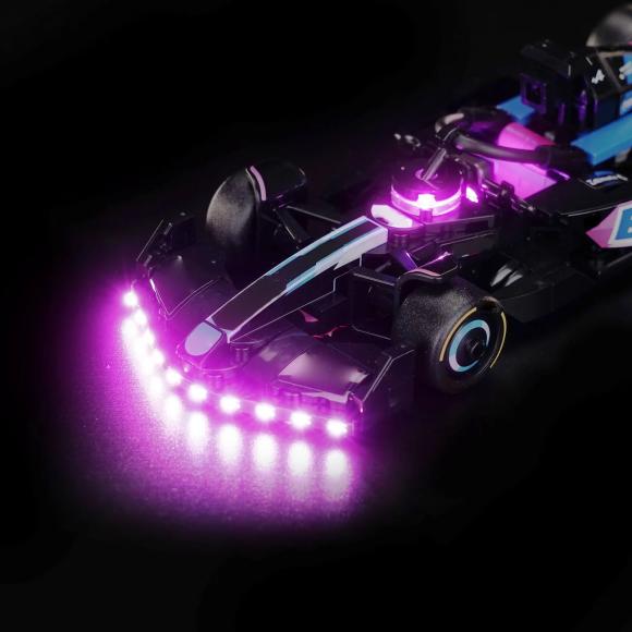 BrickBling lyssæt til: Speed Champions 77248 BWT Alpine F1® Team A524-racerbil