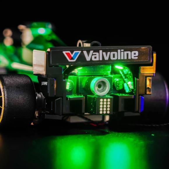 BrickBling lyssæt til: Speed Champions 77245 Aston Martin Aramco F1® AMR24-racerbil