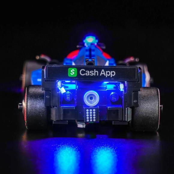 BrickBling lyssæt til: Speed Champions 77246 Visa Cash App RB VCARB 01 F1®-racerbil