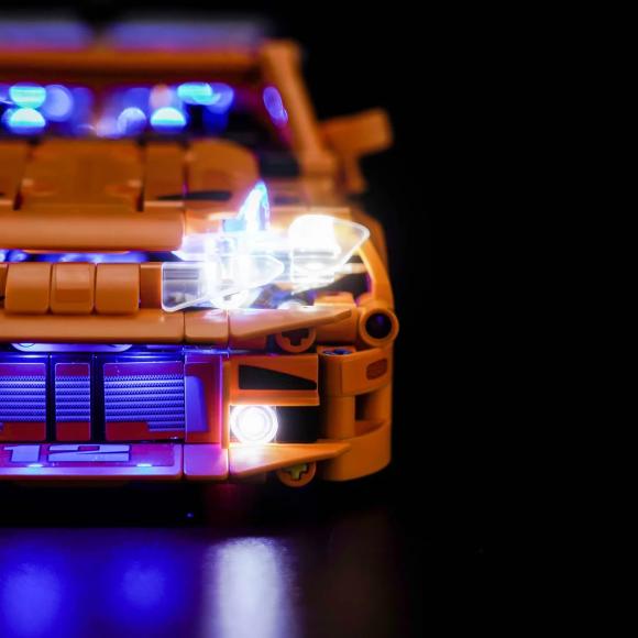 BrickBling lyssæt til: Technic 42204 Fast and Furious Toyota Supra MK4
