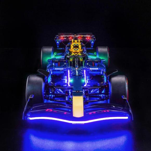 BrickBling lyssæt til: Technic 42206 Oracle Red Bull Racing RB20 F1-bil