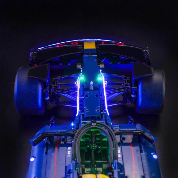 BrickBling lyssæt til: Technic 42206 Oracle Red Bull Racing RB20 F1-bil