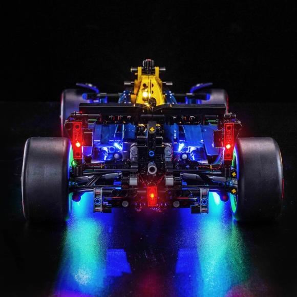 BrickBling lyssæt til: Technic 42206 Oracle Red Bull Racing RB20 F1-bil