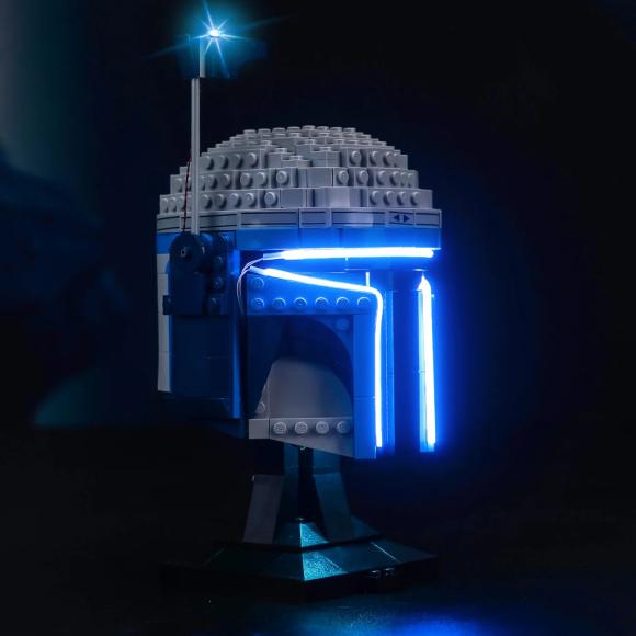 BrickBling lyssæt til: Star Wars™ 75408 Jango Fetts™ hjelm