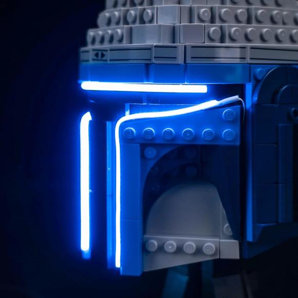 BrickBling lyssæt til: Star Wars™ 75408 Jango Fetts™ hjelm