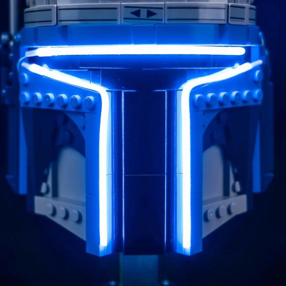 BrickBling lyssæt til: Star Wars™ 75408 Jango Fetts™ hjelm