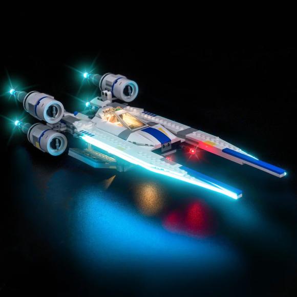 BrickBling lyssæt til: Star Wars™ 75399 Oprørernes U-wing-stjernejager