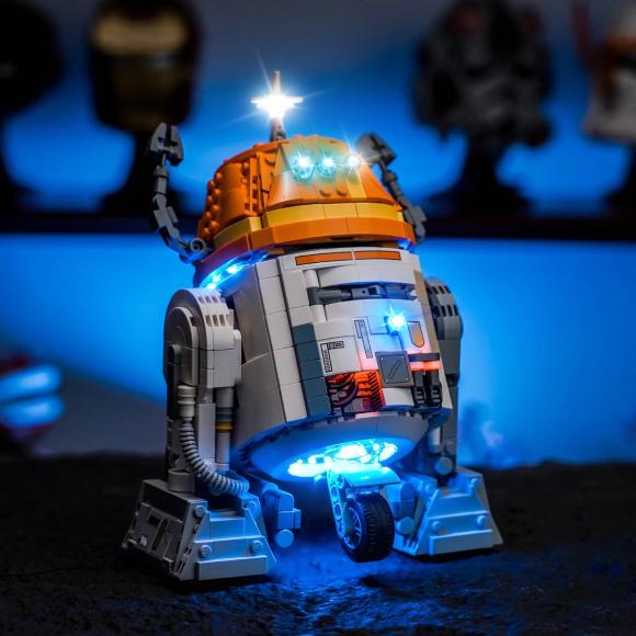 BrickBling lyssæt til: Star Wars™ 75416 Chopper (C1-10P)™ astromekdroide