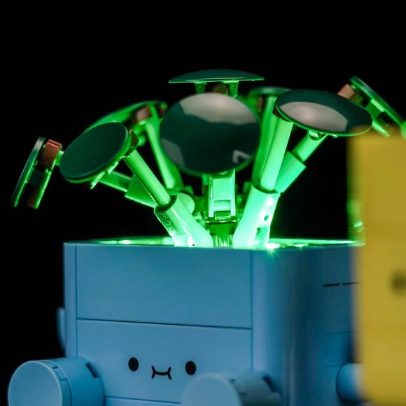 BrickBling lyssæt til: Botanicals 10349 Glade planter