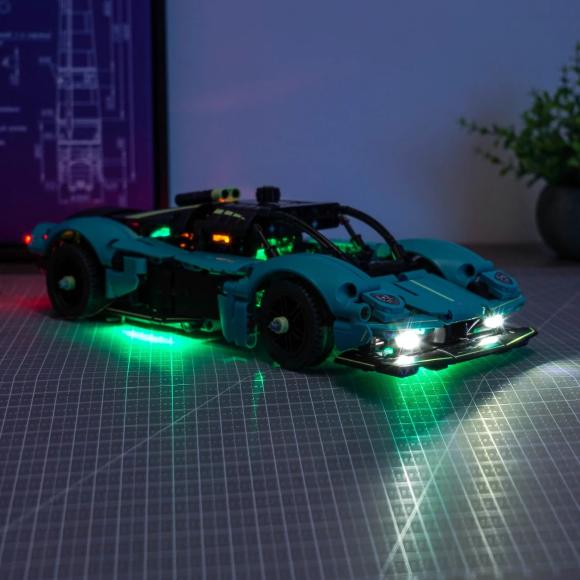 BrickBling lyssæt til: Technic 42208 Aston Martin Valkyrie
