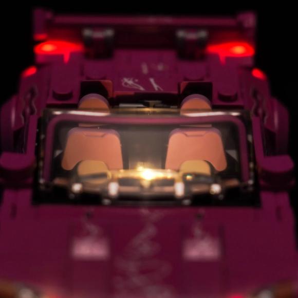 BrickBling lyssæt til: Speed Champions 77241 2 Fast 2 Furious Honda S2000