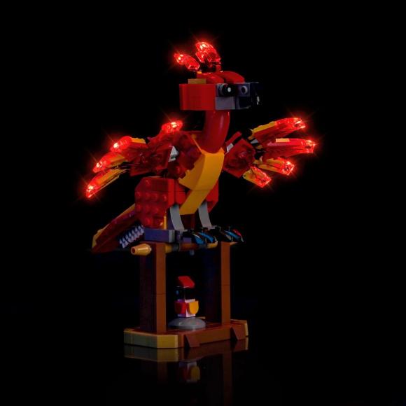 BrickBling lyssæt til: Harry Potter™ 76448 Fawkes™: Dumbledores føniks