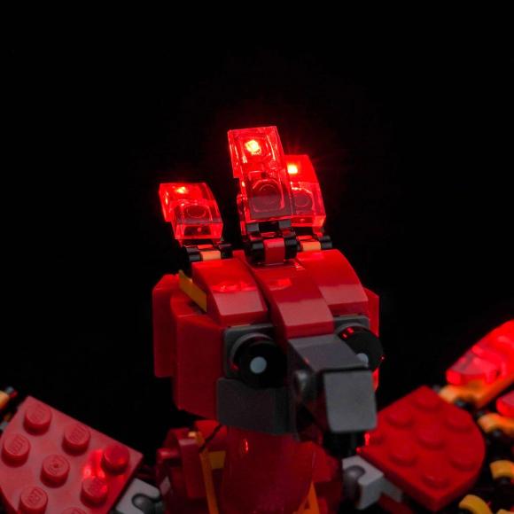 BrickBling lyssæt til: Harry Potter™ 76448 Fawkes™: Dumbledores føniks