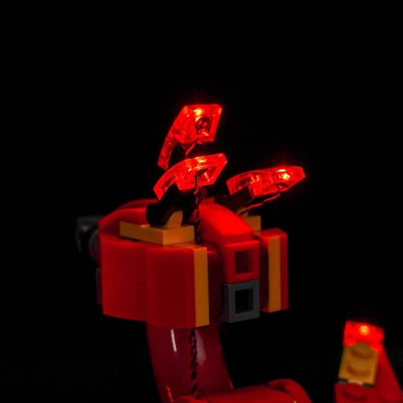 BrickBling lyssæt til: Harry Potter™ 76448 Fawkes™: Dumbledores føniks