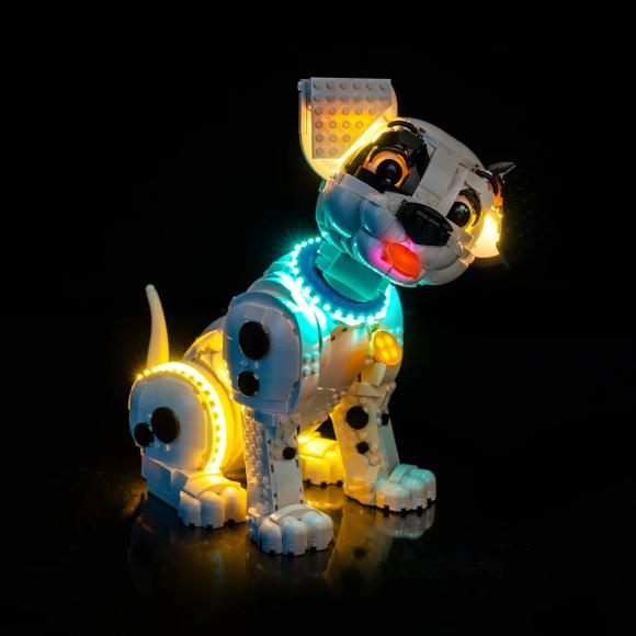BrickBling lyssæt til: Disney 43269 Hvalp fra 101 dalmatinere