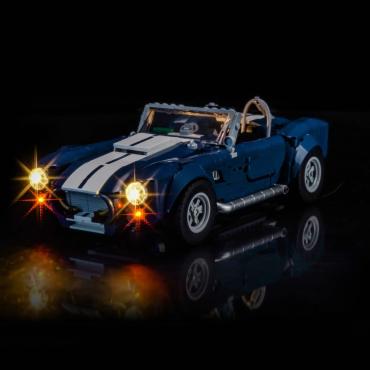BrickBling lyssæt til: Icons 10357 Shelby Cobra 427 S/C