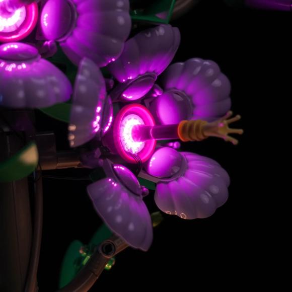 BrickBling lyssæt til: Botanicals 10372 Hibiscus