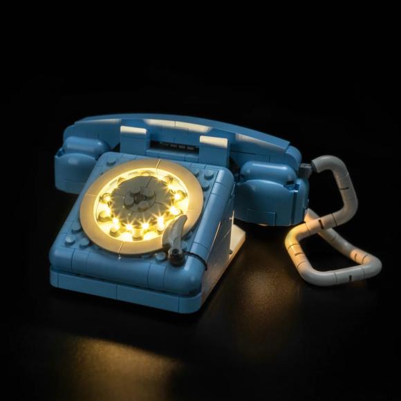 BrickBling lyssæt til: Creator 31174 Retro-telefon