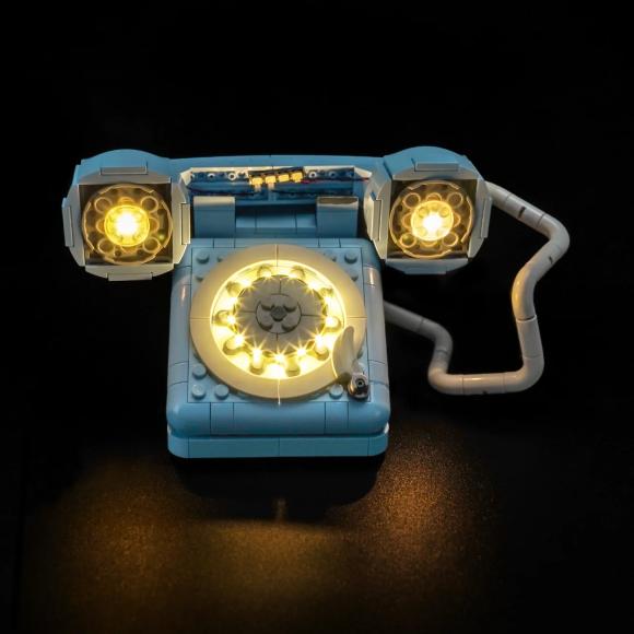 BrickBling lyssæt til: Creator 31174 Retro-telefon