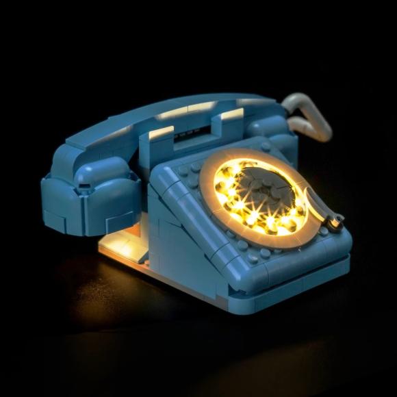 BrickBling lyssæt til: Creator 31174 Retro-telefon