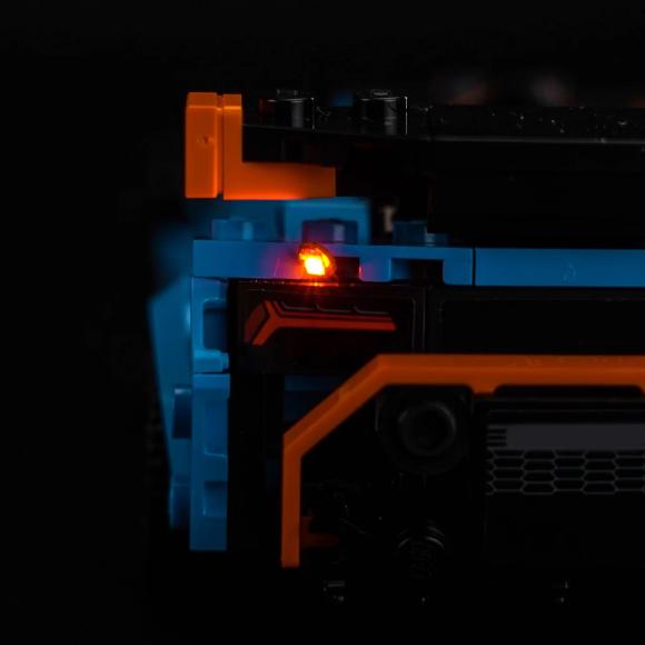 BrickBling lyssæt til: Speed Champions 77238 Lamborghini Revuelto og Huracán STO