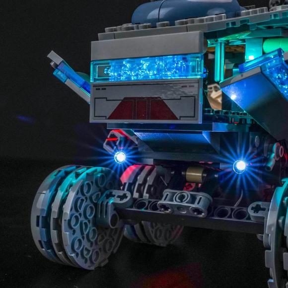 BrickBling lyssæt til: Star Wars™ 75413 Republik-Juggernaut