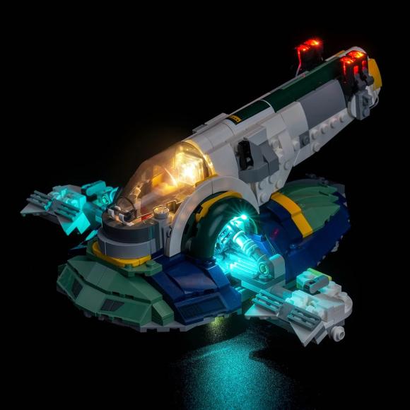 BrickBling lyssæt til: Star Wars™ 75433 Jango Fetts rumskib