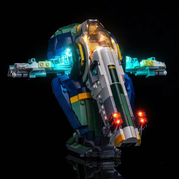 BrickBling lyssæt til: Star Wars™ 75433 Jango Fetts rumskib