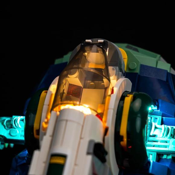 BrickBling lyssæt til: Star Wars™ 75433 Jango Fetts rumskib