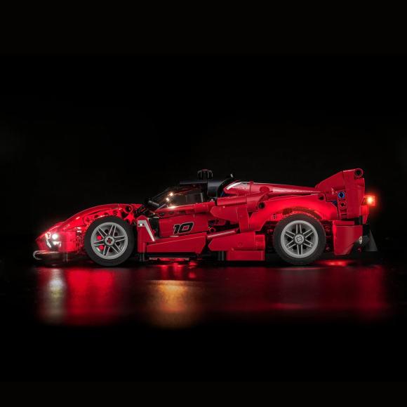 BrickBling lyssæt til: Technic 42212 Ferrari FXX K