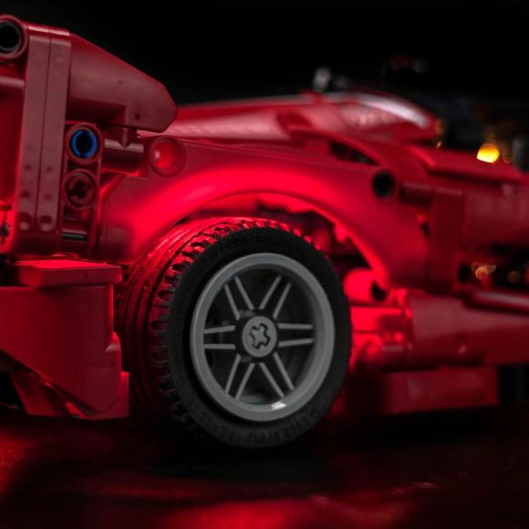 BrickBling lyssæt til: Technic 42212 Ferrari FXX K