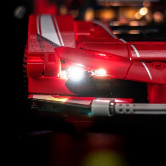 BrickBling lyssæt til: Technic 42212 Ferrari FXX K