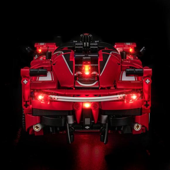 BrickBling lyssæt til: Technic 42212 Ferrari FXX K