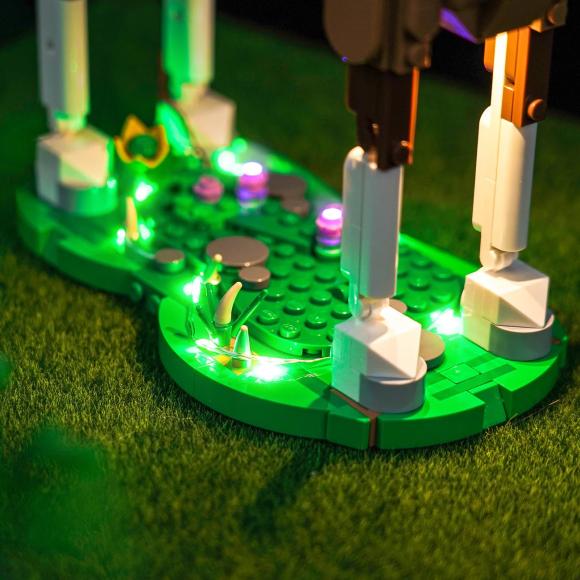 BrickBling lyssæt til: Creator 31166 Smuk hest