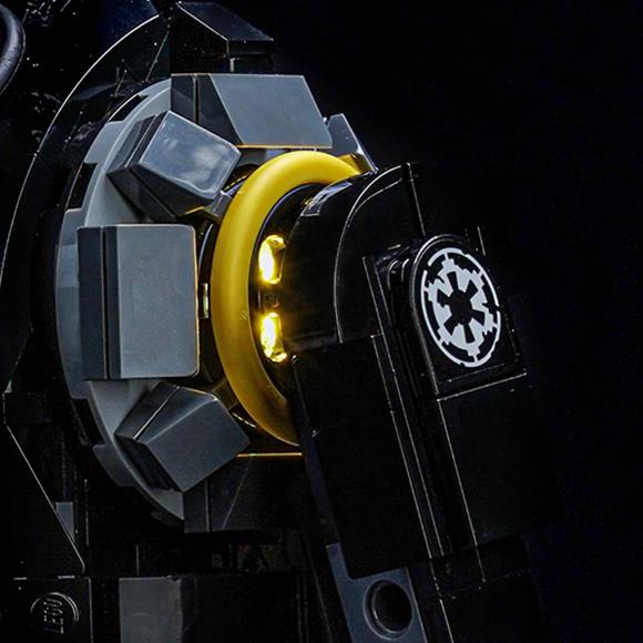 BrickBling lyssæt til: Star Wars™ 75434 K-2SO™-sikkerhedsdroide