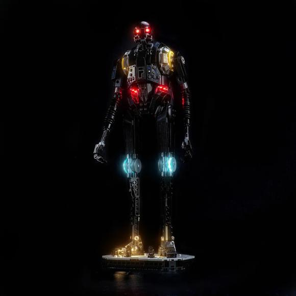 BrickBling lyssæt til: Star Wars™ 75434 K-2SO™-sikkerhedsdroide