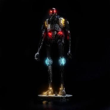 Oplyst Star Wars 75434 K-2SO set forfra