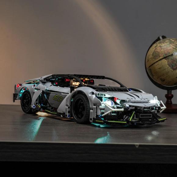 BrickBling lyssæt til: Technic 42214 Lamborghini Revuelto-supersportsvogn