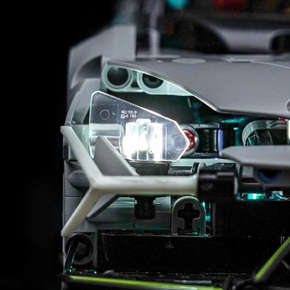 BrickBling lyssæt til: Technic 42214 Lamborghini Revuelto-supersportsvogn