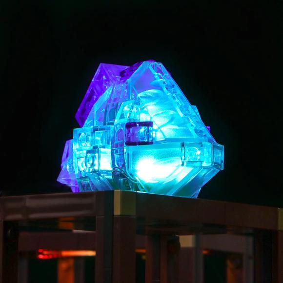 BrickBling lyssæt til: Ideas 21362 Mineralsamling