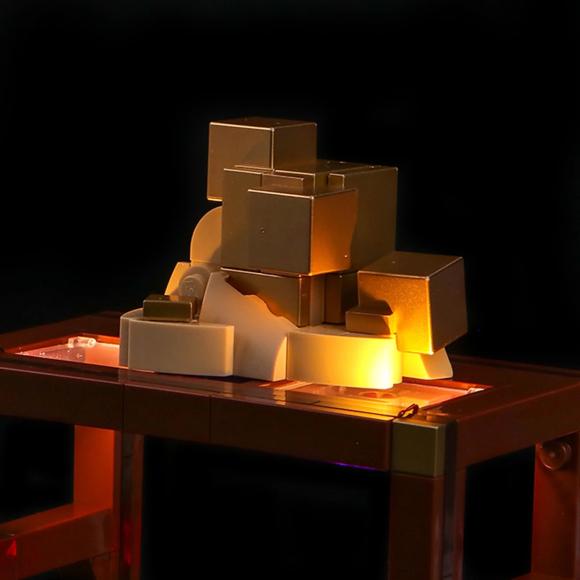 BrickBling lyssæt til: Ideas 21362 Mineralsamling