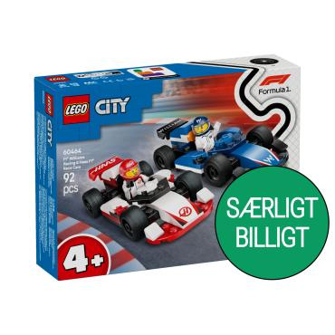 LEGO City 60464 F1® Williams Racing og Haas F1®-racerbiler