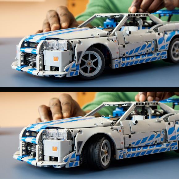LEGO Technic 42210 2 Fast 2 Furious Nissan Skyline GT-R (R34)-bil
