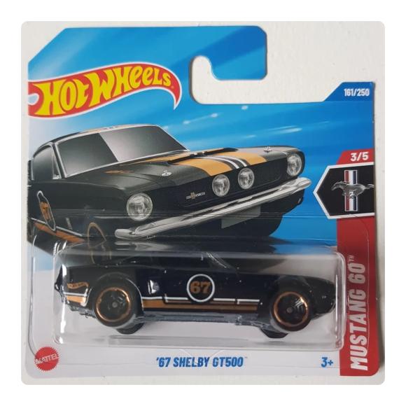Hot Wheels - 1967 Shelby GT500 (Sort)