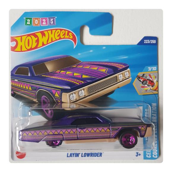 Hot Wheels - Layin Lowrider (Lilla)