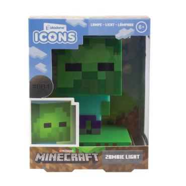 Minecraft Zombie natlampe i kasse set forfra 