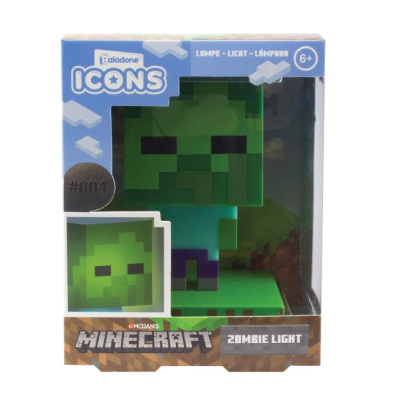Minecraft Zombie natlampe i kasse set forfra 
