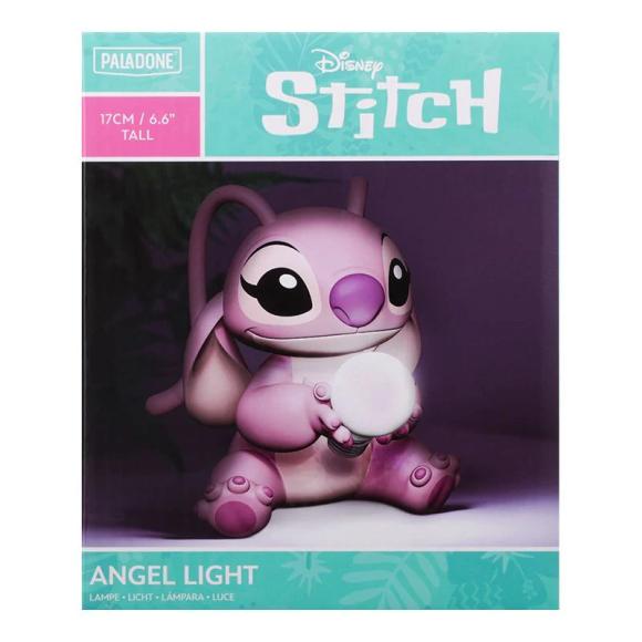 Stitch Angel natlampe i kasse set forfra 