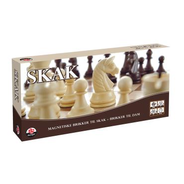 Skak & Dam kasse set forfra