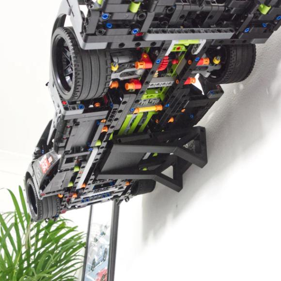 Vægophæng Technic 42156 Peugeot 9x8 Hypercar (sort) 